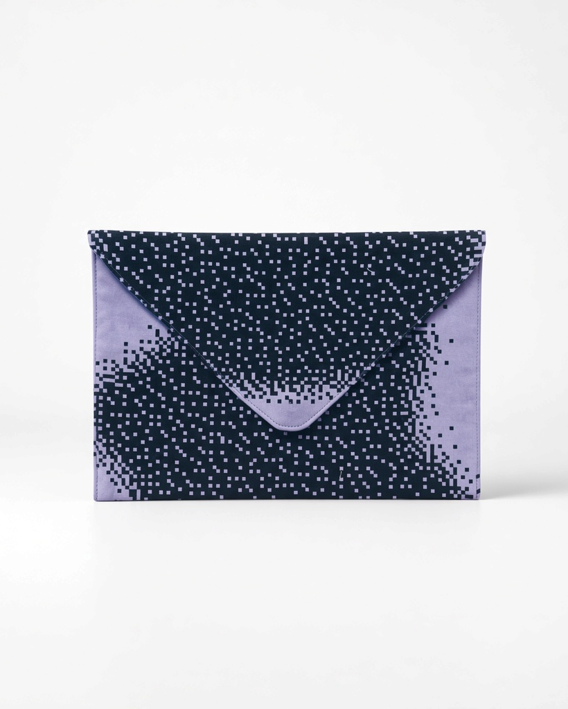 Purple Rain Envelope Clutch