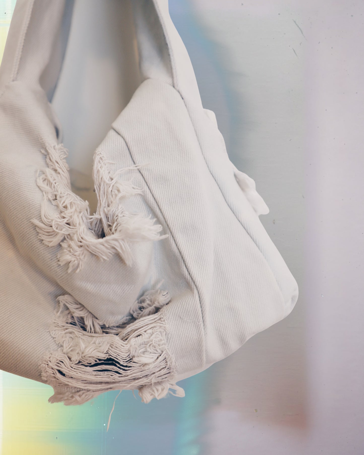 Distressed Dumpling Bag