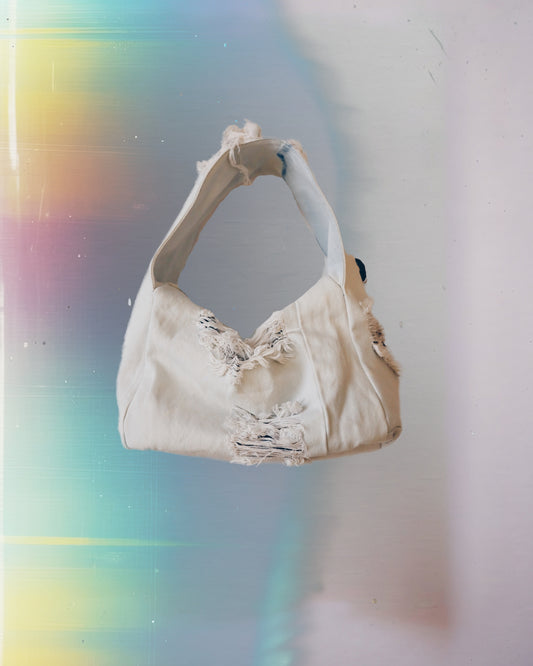 Distressed Dumpling Bag