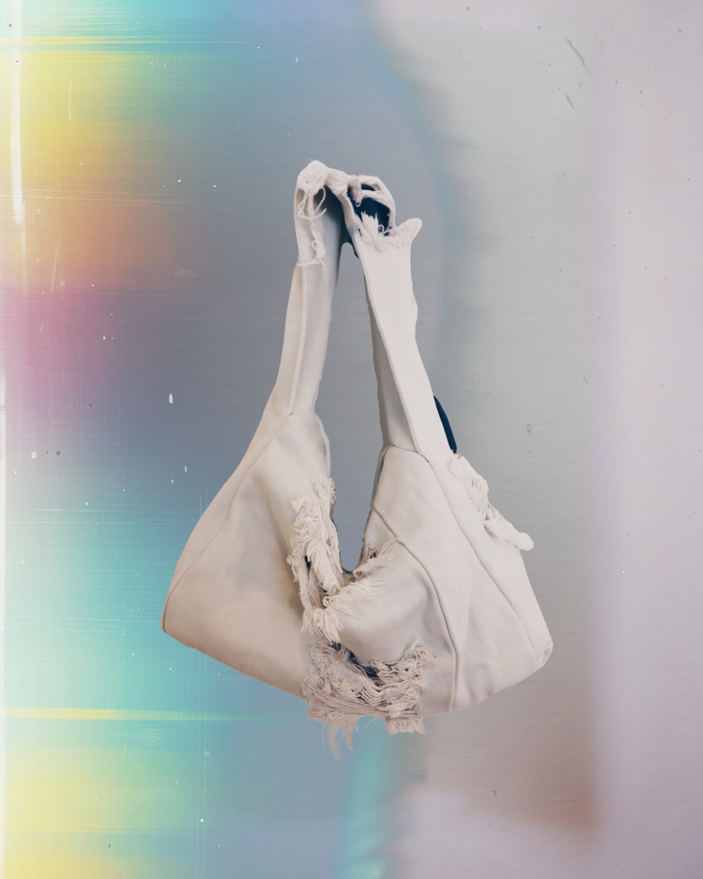 Distressed Dumpling Bag