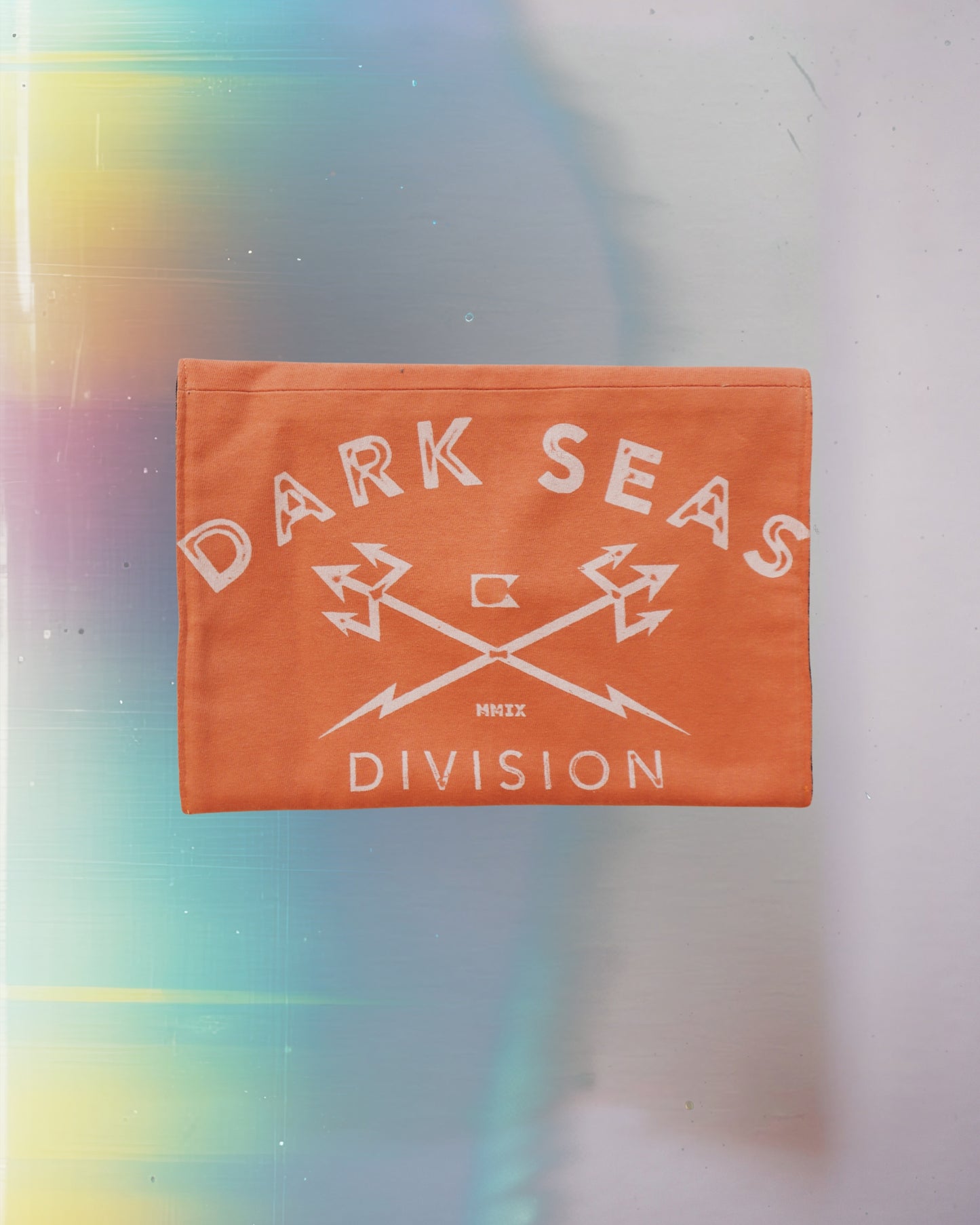 Peach Division Envelope Clutch