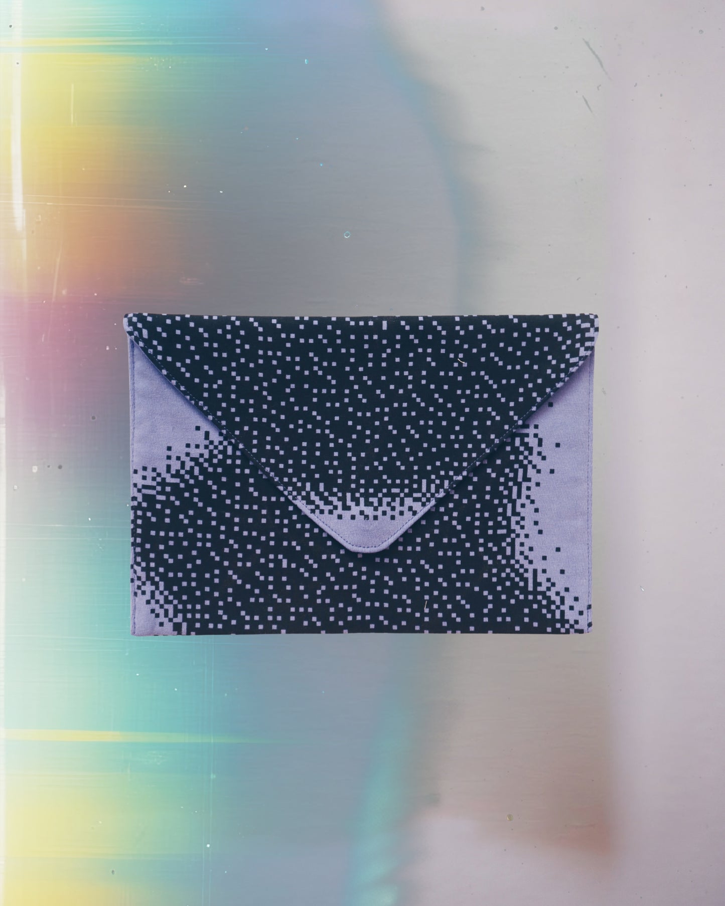 Purple Rain Envelope Clutch