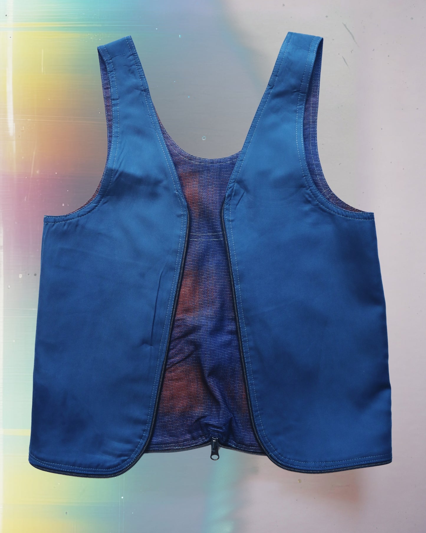 Disco Blue Vest Bag