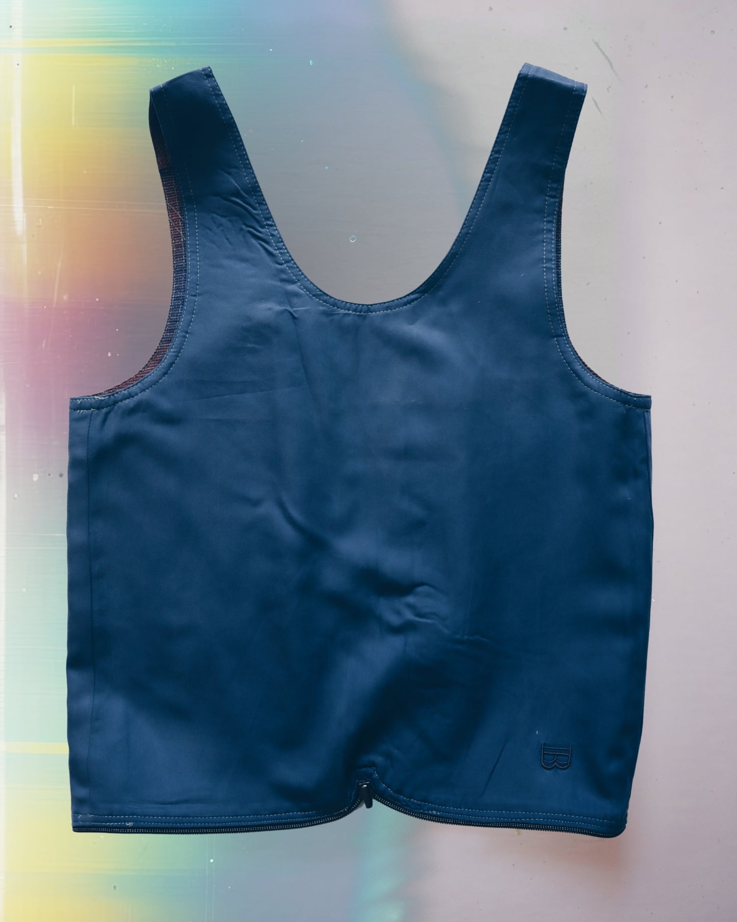 Disco Blue Vest Bag