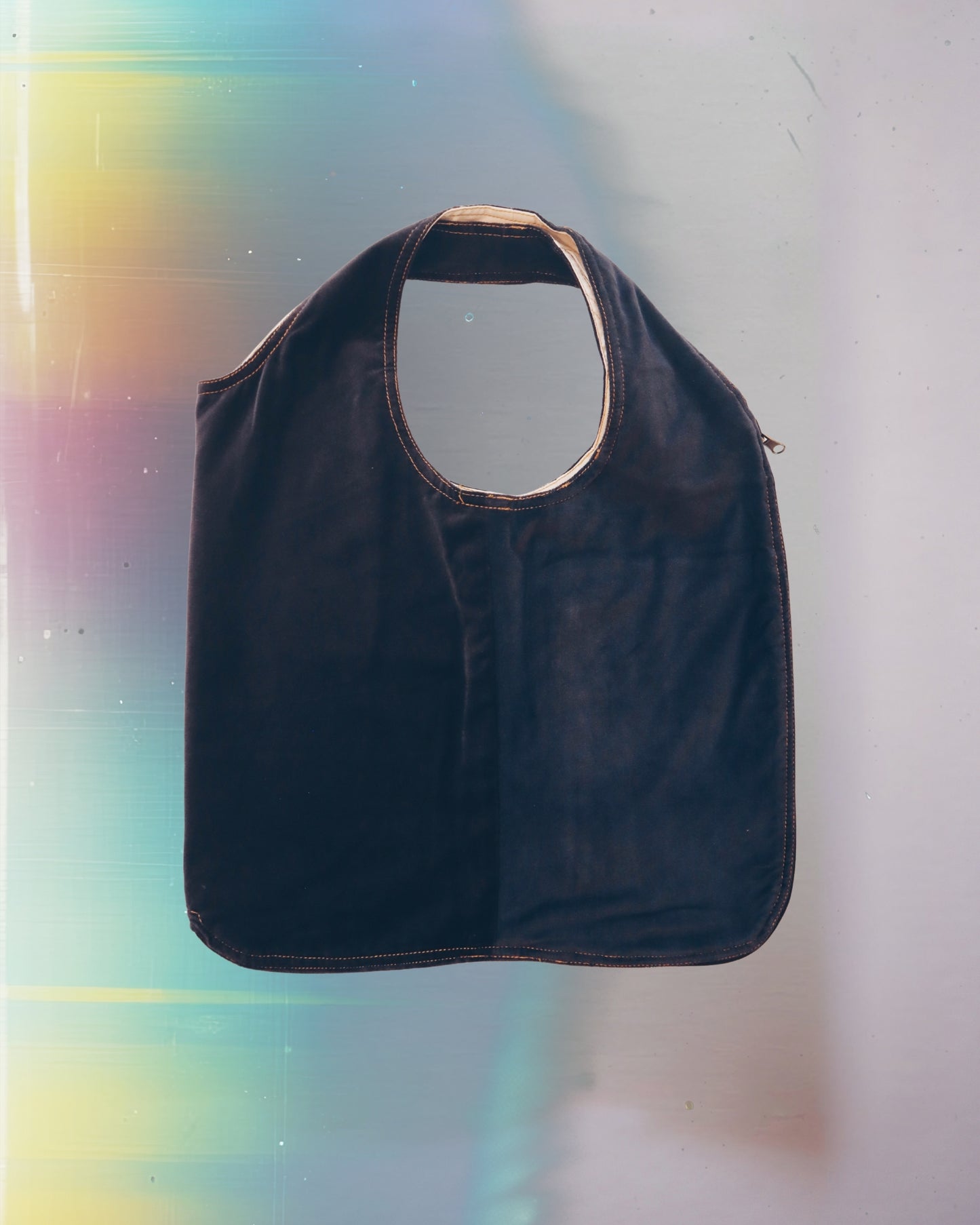 White Steel Vest Bag