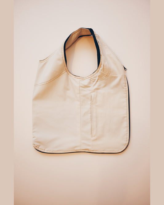 White Steel Vest Bag