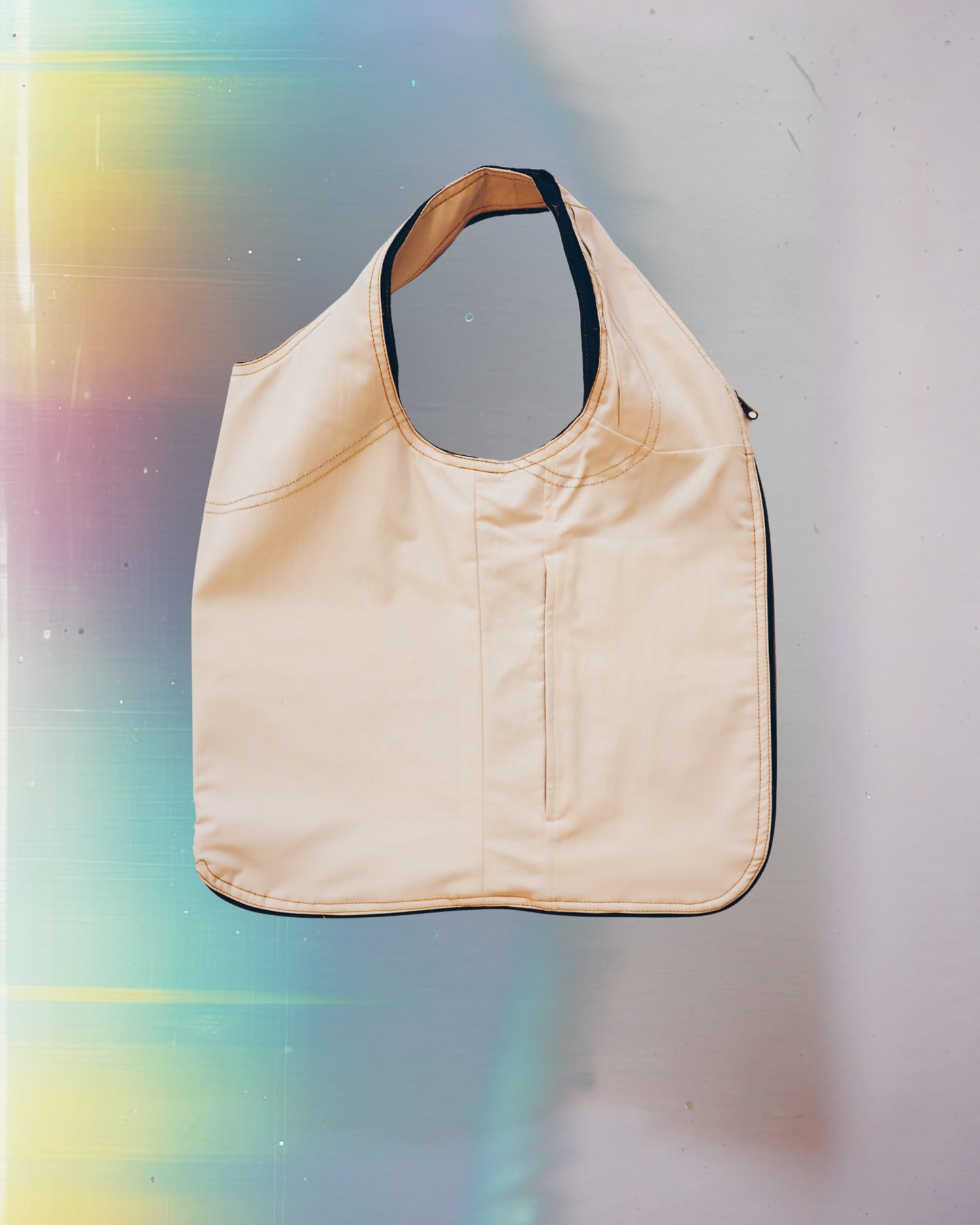 White Steel Vest Bag