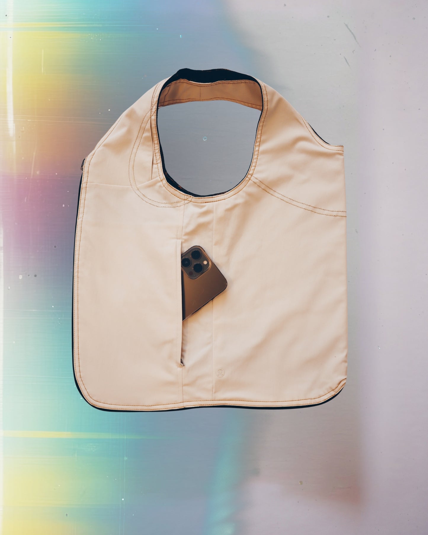 White Steel Vest Bag