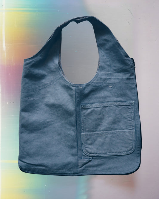 Baby Blue Vest Bag