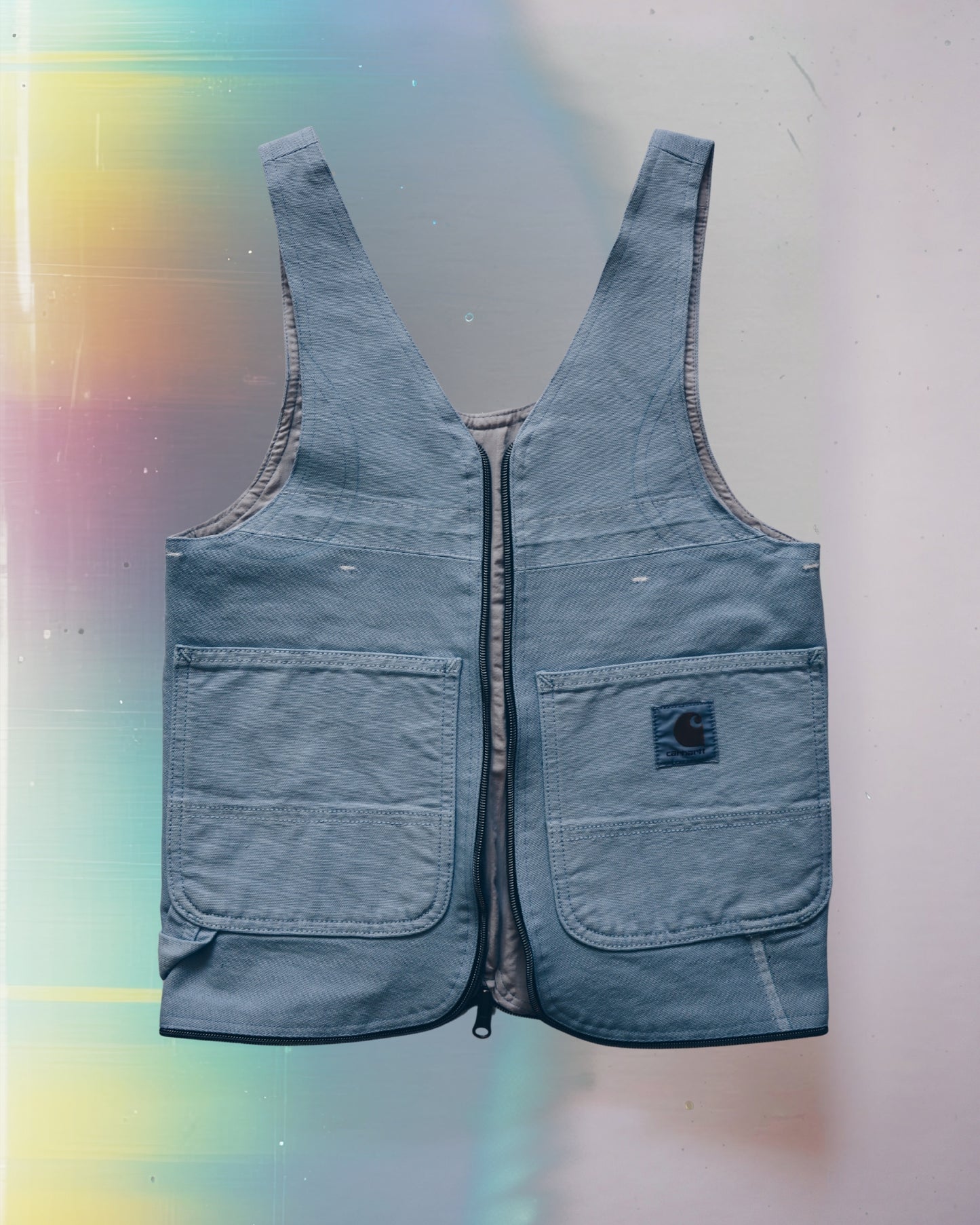 Baby Blue Vest Bag
