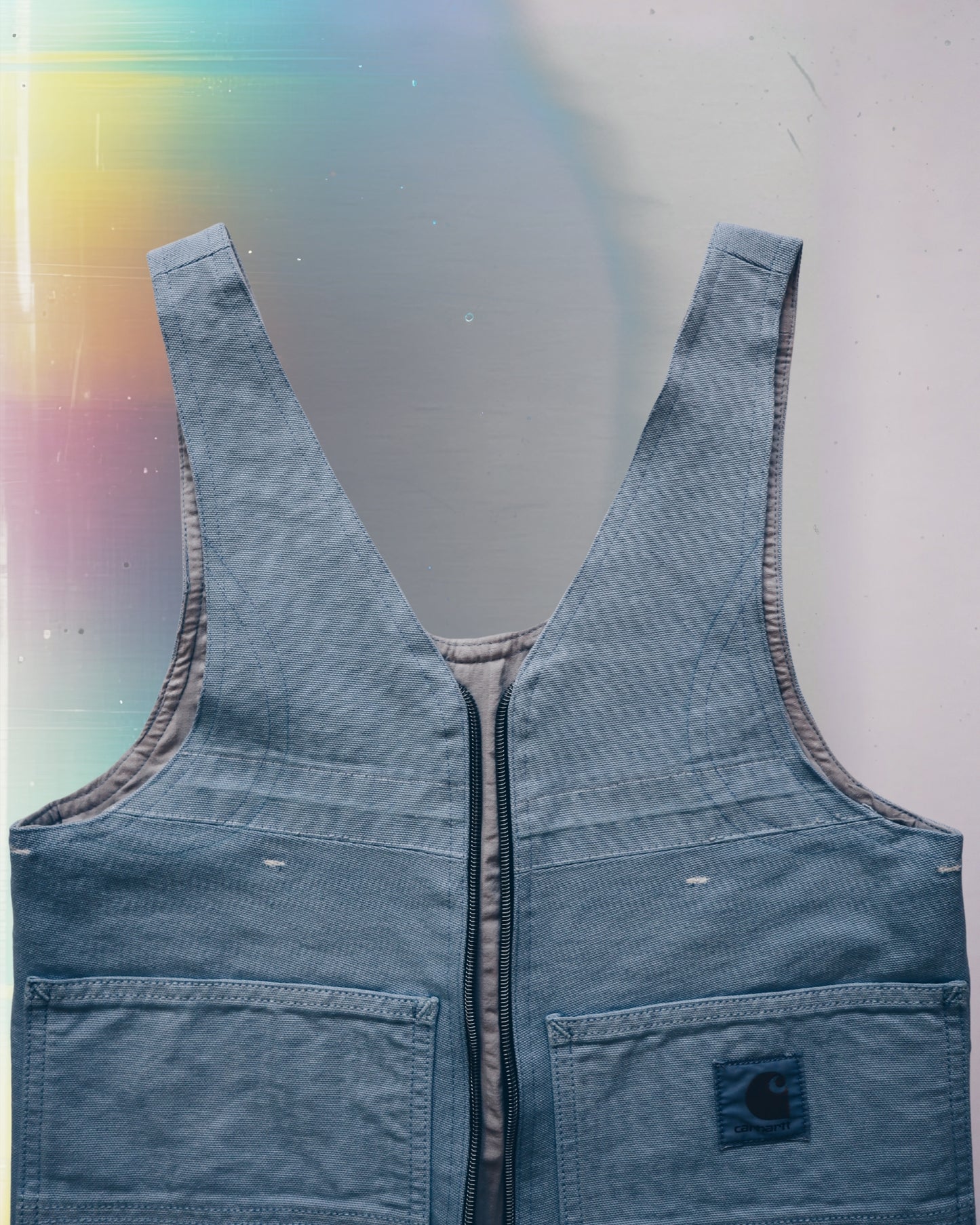 Baby Blue Vest Bag