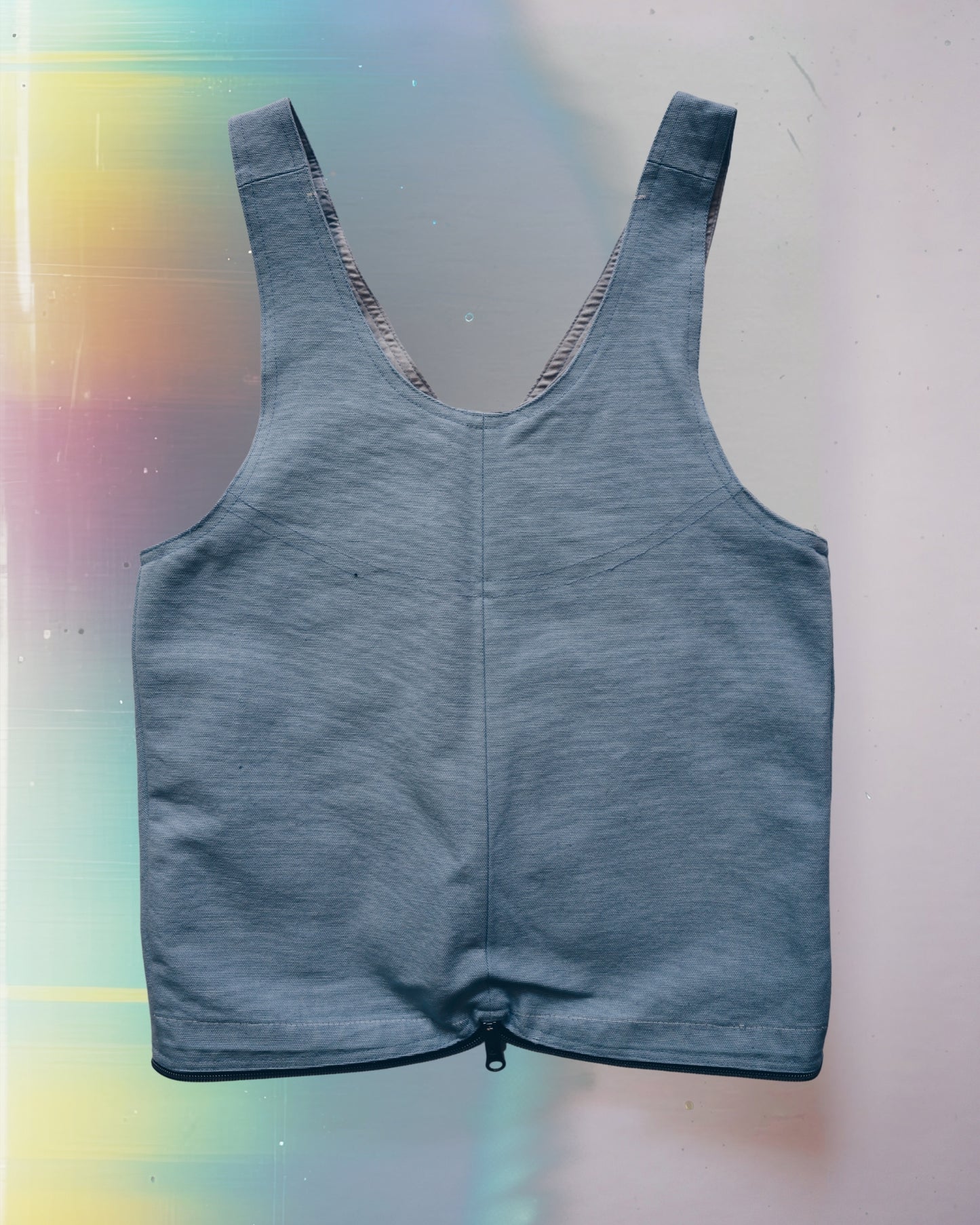 Baby Blue Vest Bag