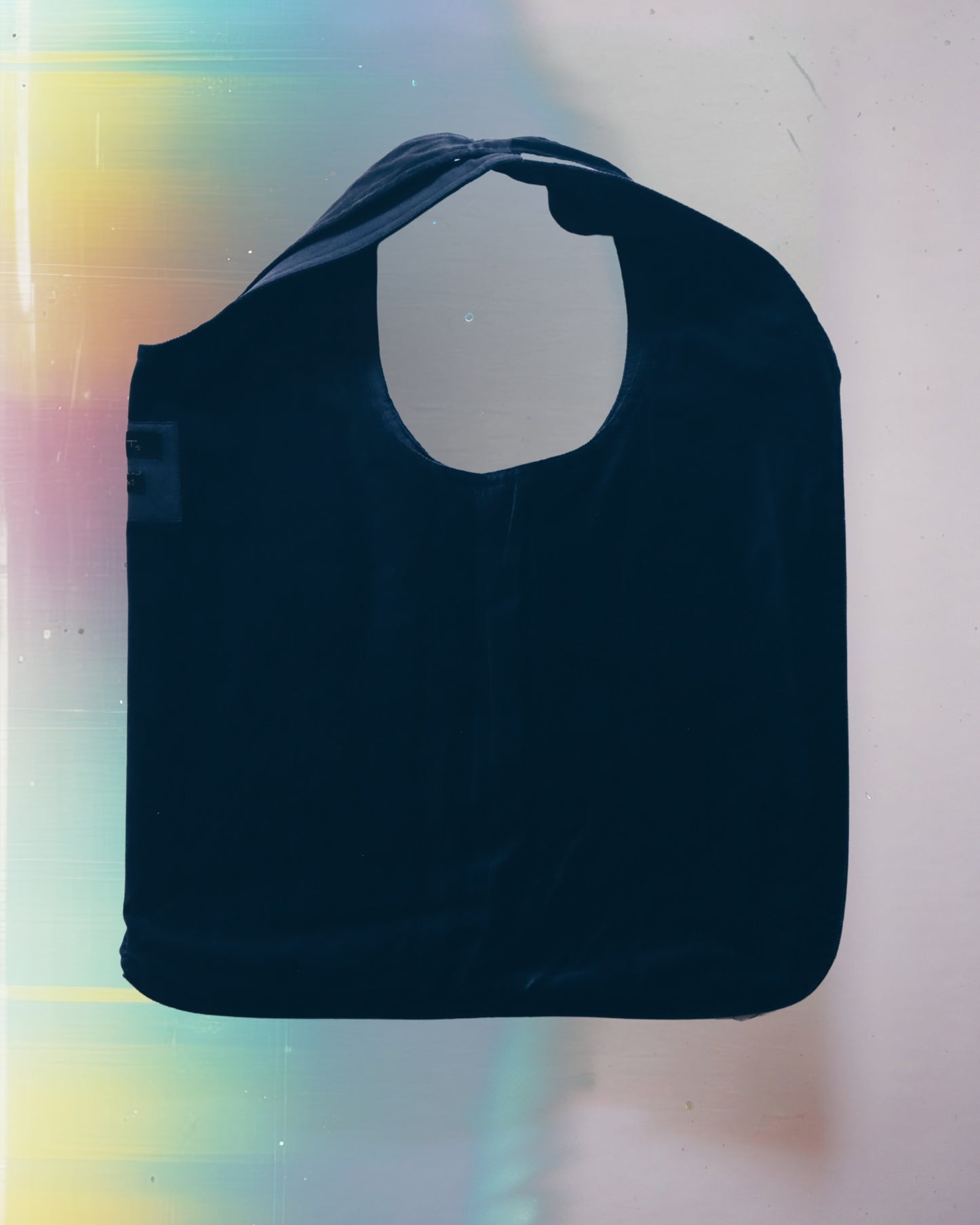 Blue Stripe Vest Bag