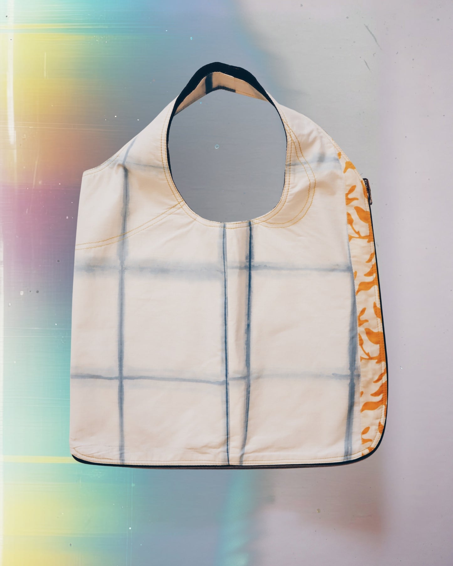 Blue Yellow Vest Bag