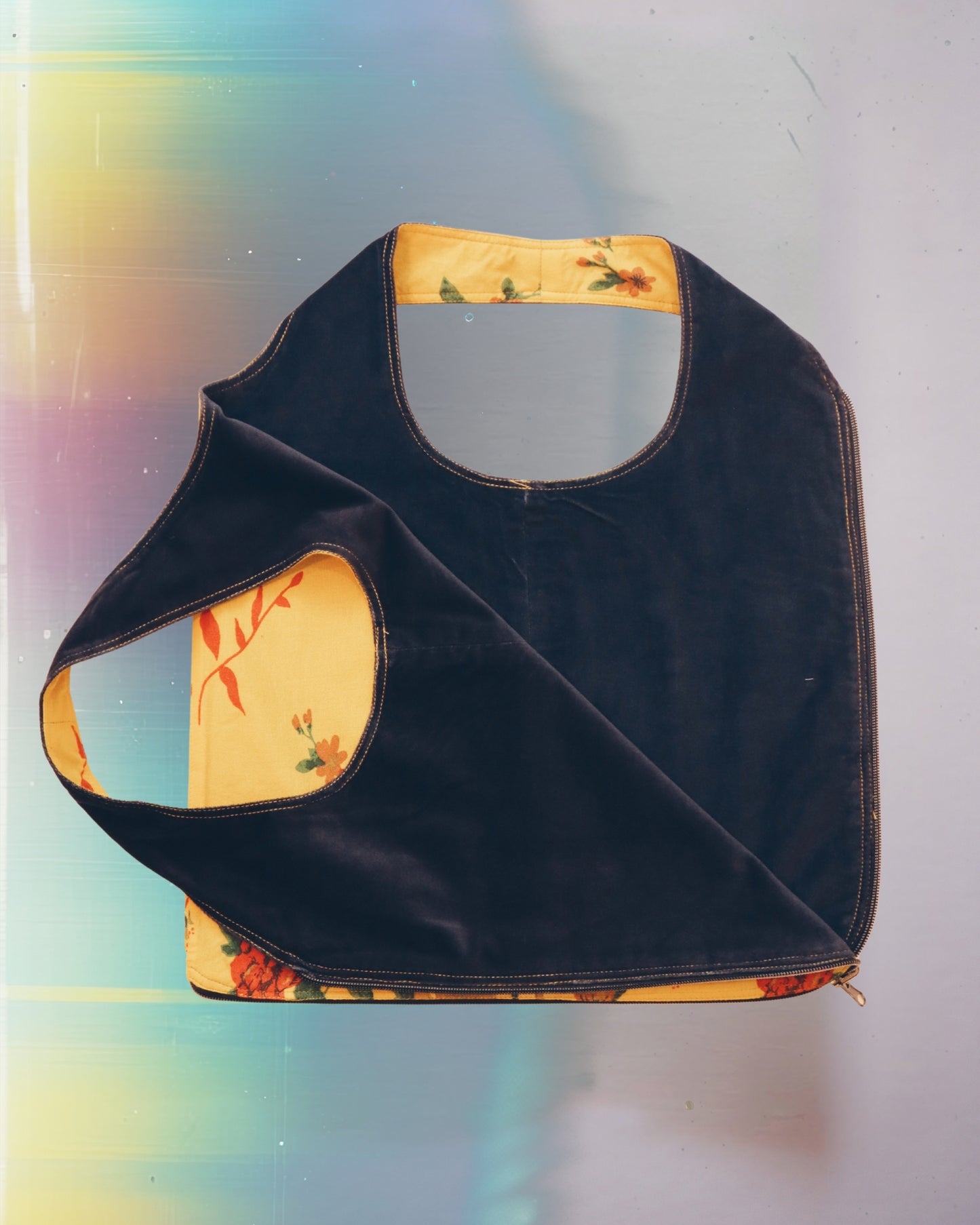 Sunshine Button Vest Bag