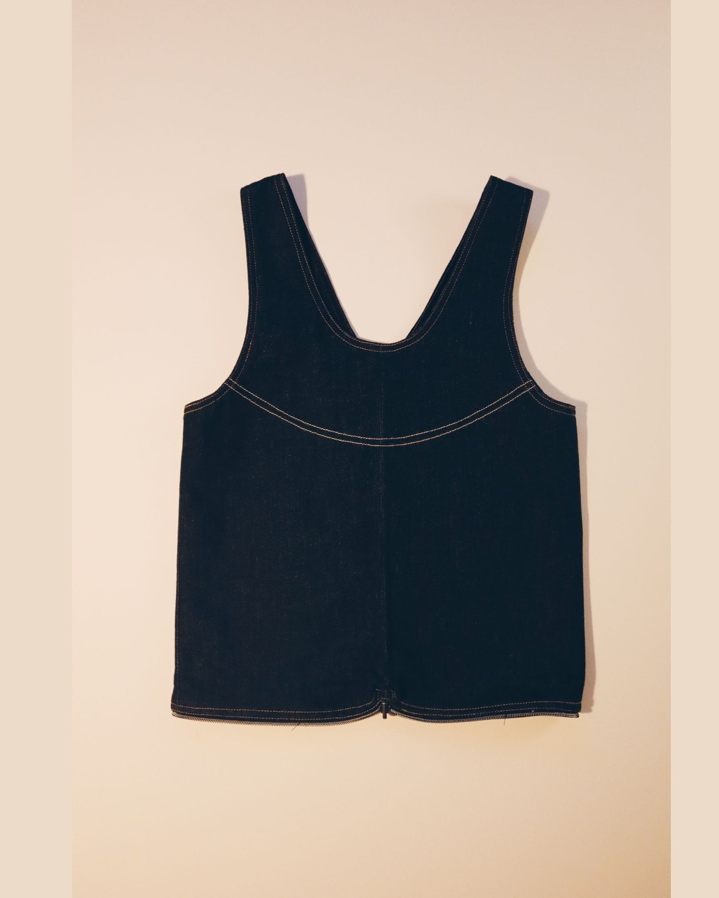 Blackout Denim Vest Bag