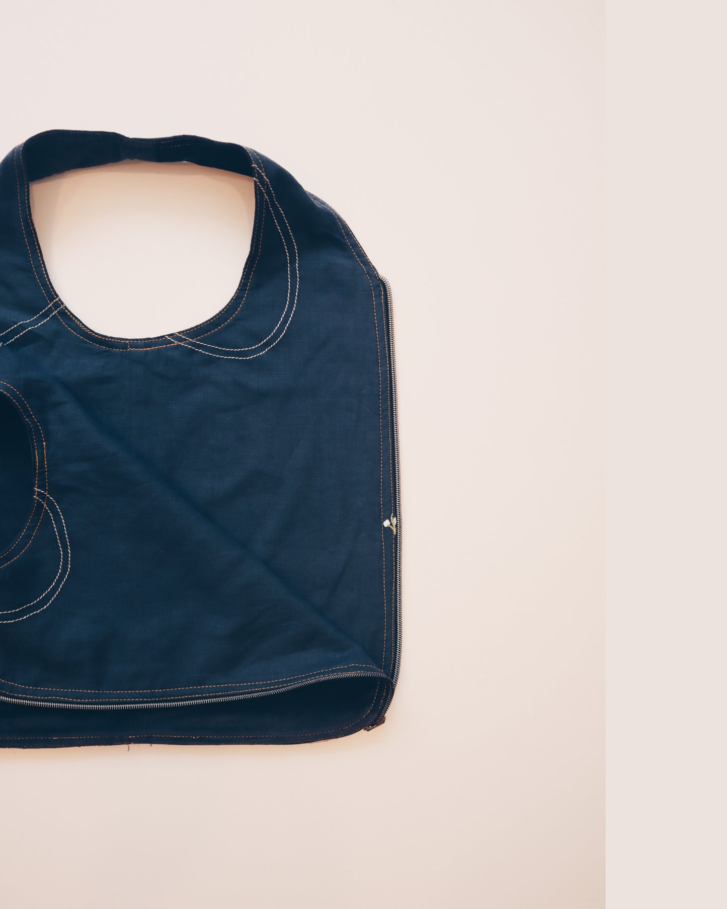 Blue Flower Vest Bag