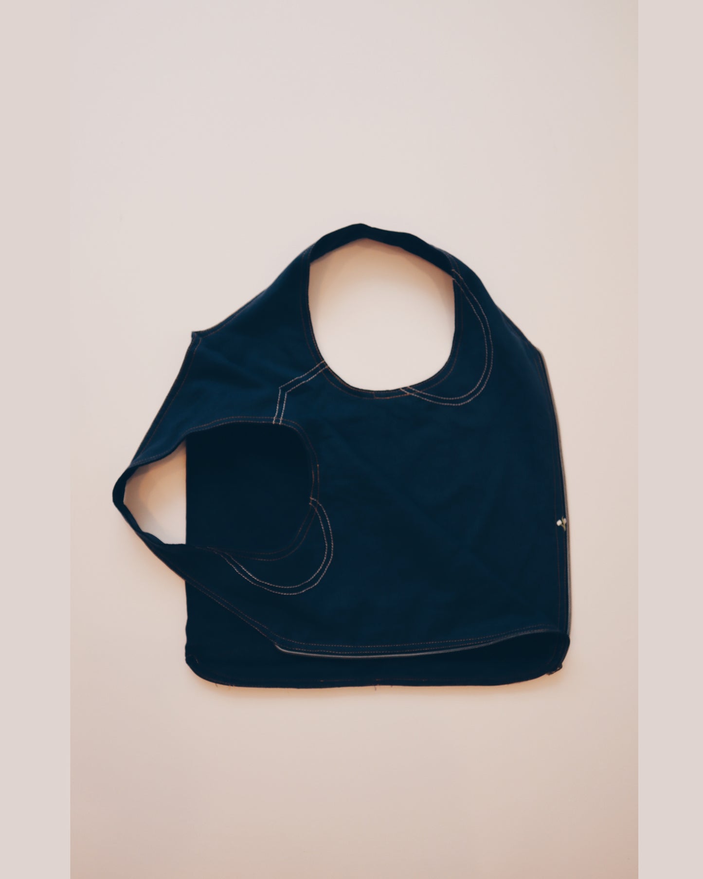 Blue Flower Vest Bag